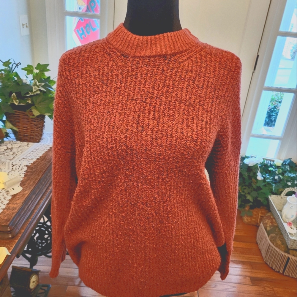 American Eagle oversized mockneck sweater XS